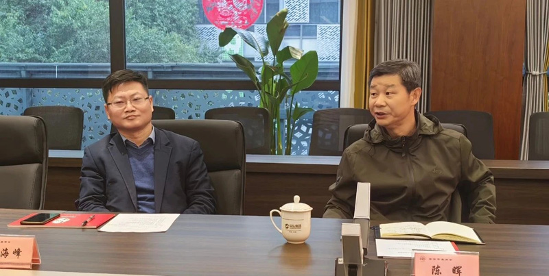 安康市委常委、副市長(zhǎng)陳暉一行蒞臨西安安康商會(huì)調(diào)研指導(dǎo)
